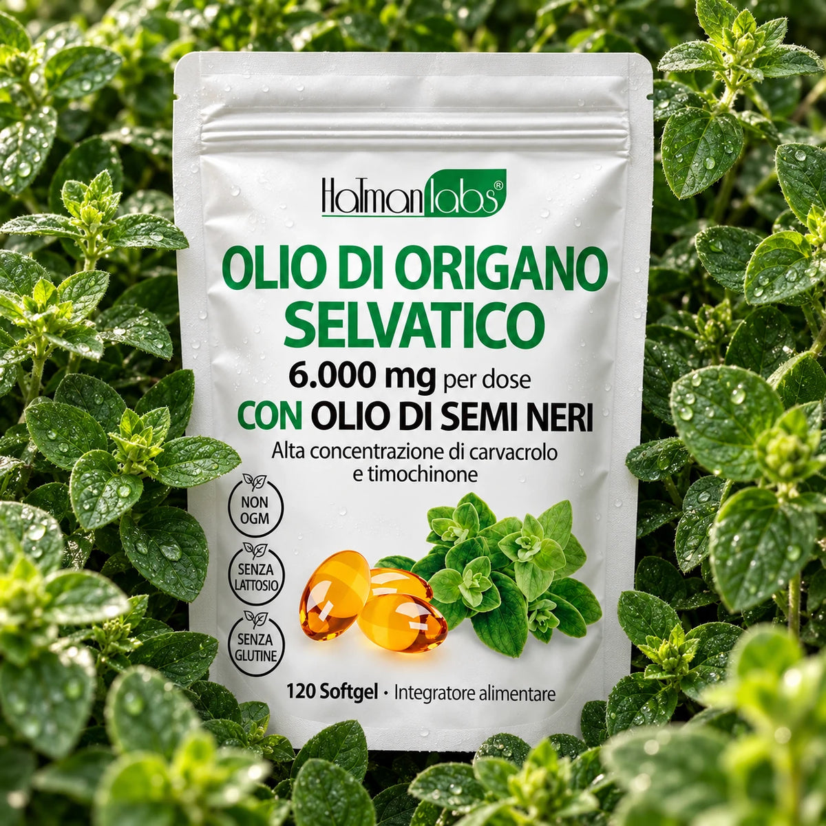 Olio di Origano Selvatico Hatman Labs®